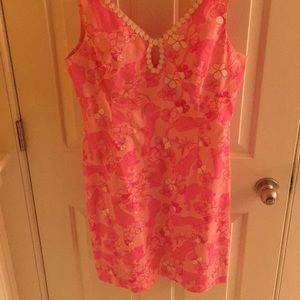Lilly Pulitzer pink tiger dress